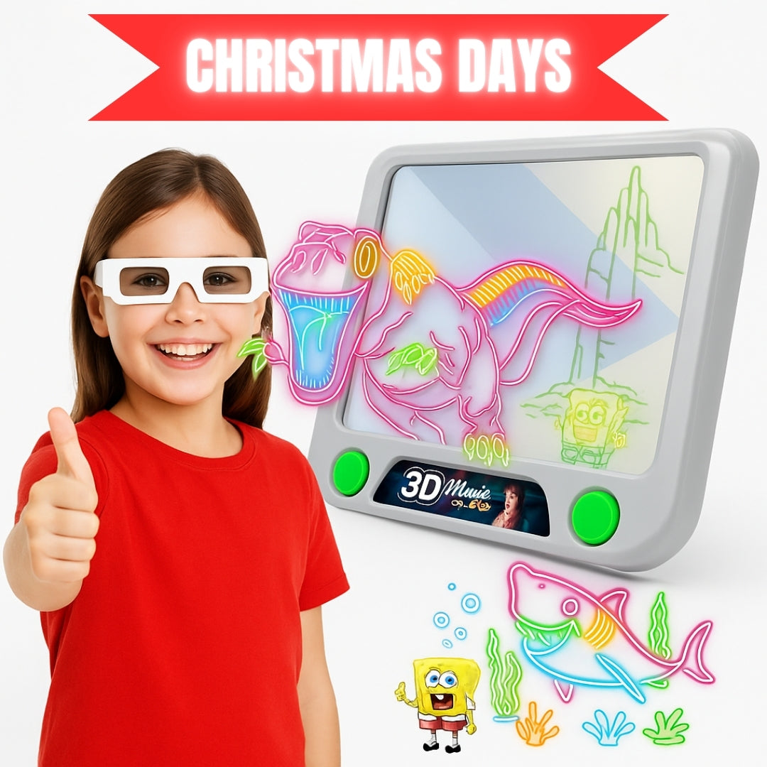 MAGIC PAD -Pizarra Mágica de Dibujo + Rotuladores GRATIS