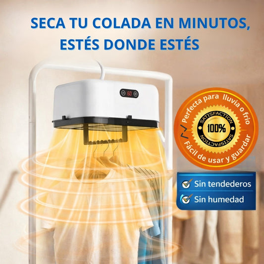 DryTech -La secadora portátil que seca tu ropa en casa en minutos